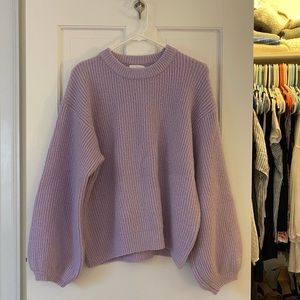 Lilac Lost + Wander Nikkie Sweater